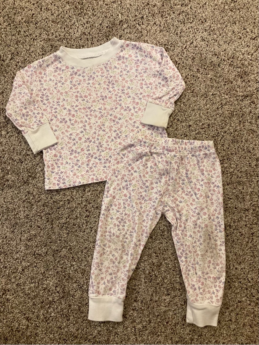 Kissy Kissy Garden Trellis Lavender Pajama Set